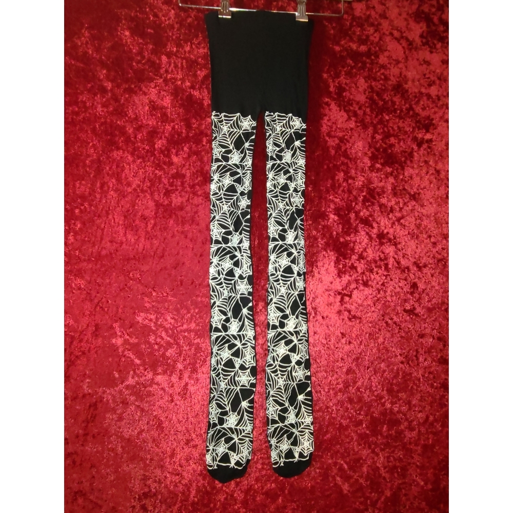 Spiderweb Halloween Children's Tights